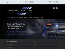 Tablet Screenshot of dmsautomotive.com